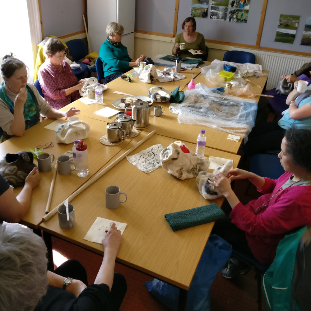 2027-Pre-Registration: Shetland Felting Tour Retreat