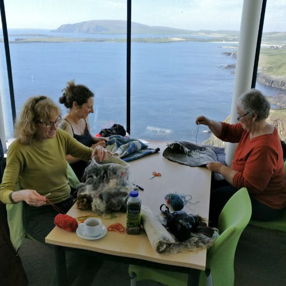 2028 Pre-Registration: Shetland Felting Tour Retreat